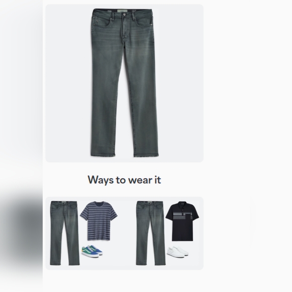 Men's Bolt Straight Fit Stretch Jeans - Picture 8 of 8